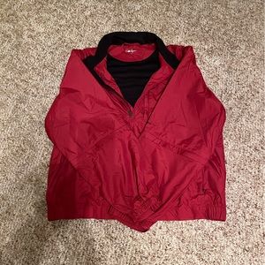 Walter Hagen red/black windbreaker NWT XL